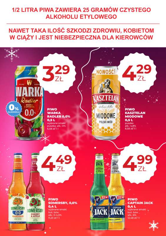 Duży Ben - gazetka promocyjna Gazetka piwna od czwartku 22.01 do środy 04.02 - strona 9