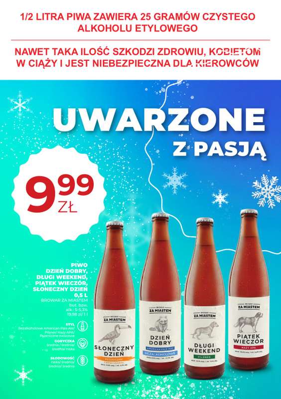Duży Ben - gazetka promocyjna Gazetka piwna od czwartku 22.01 do środy 04.02 - strona 13