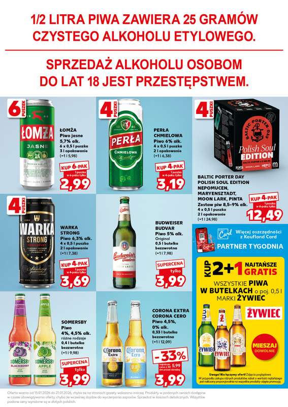 Kaufland - gazetka promocyjna Oferta Kaufland - SUPER SOBOTA od soboty 17.01 do soboty 17.01 - strona 29