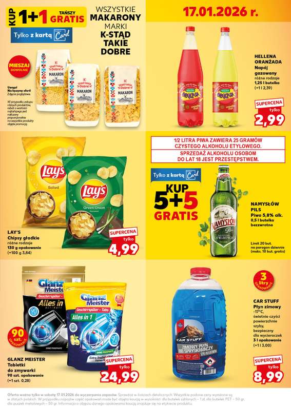 Kaufland - gazetka promocyjna Oferta Kaufland - SUPER SOBOTA od soboty 17.01 do soboty 17.01 - strona 3