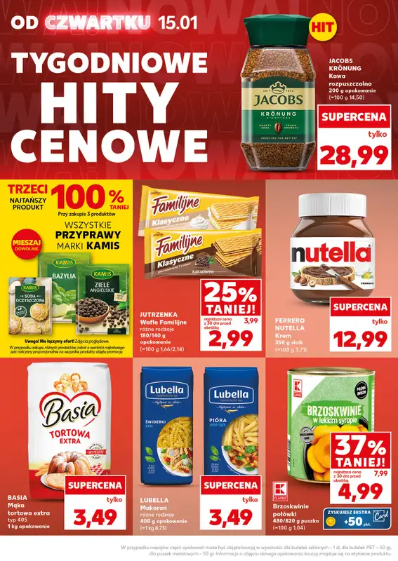 Kaufland - gazetka promocyjna Oferta Kaufland - SUPER SOBOTA od soboty 17.01 do soboty 17.01 - strona 14