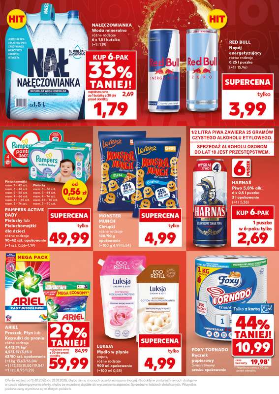 Kaufland - gazetka promocyjna Oferta Kaufland - SUPER SOBOTA od soboty 17.01 do soboty 17.01 - strona 15