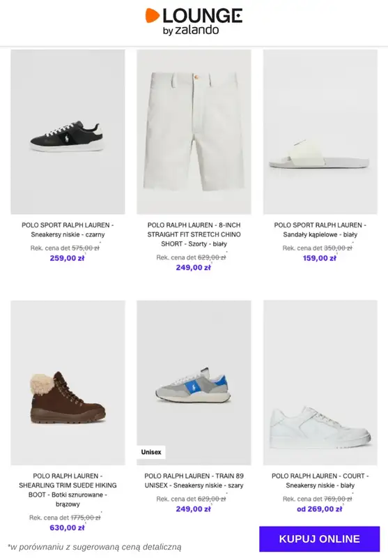 Lounge by Zalando - gazetka promocyjna Specjalne okazje: Polo Ralph Lauren od czwartku 15.01 do poniedziałku 19.01 - strona 6