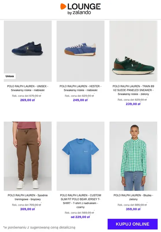 Lounge by Zalando - gazetka promocyjna Specjalne okazje: Polo Ralph Lauren od czwartku 15.01 do poniedziałku 19.01 - strona 8