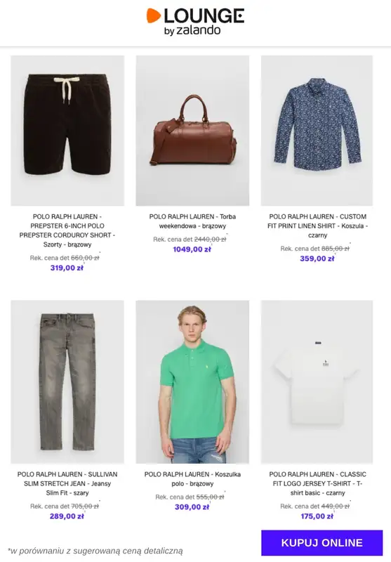 Lounge by Zalando - gazetka promocyjna Specjalne okazje: Polo Ralph Lauren od czwartku 15.01 do poniedziałku 19.01 - strona 7