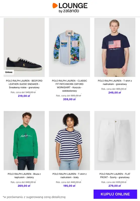 Lounge by Zalando - gazetka promocyjna Specjalne okazje: Polo Ralph Lauren od czwartku 15.01 do poniedziałku 19.01 - strona 10