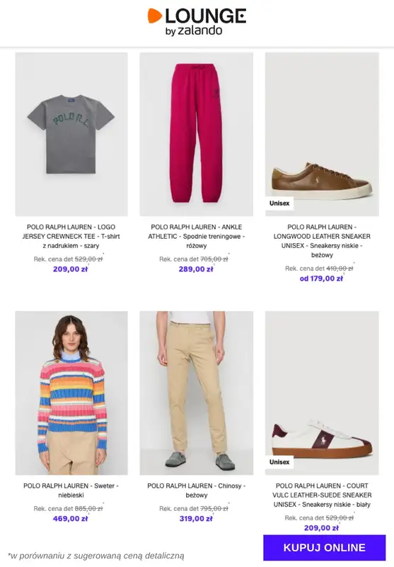 Lounge by Zalando - gazetka promocyjna Specjalne okazje: Polo Ralph Lauren od czwartku 15.01 do poniedziałku 19.01 - strona 5