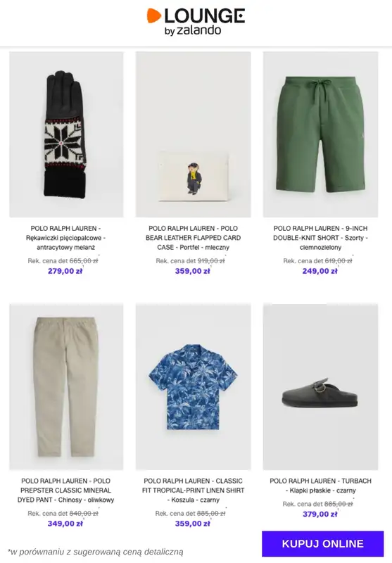 Lounge by Zalando - gazetka promocyjna Specjalne okazje: Polo Ralph Lauren od czwartku 15.01 do poniedziałku 19.01 - strona 9