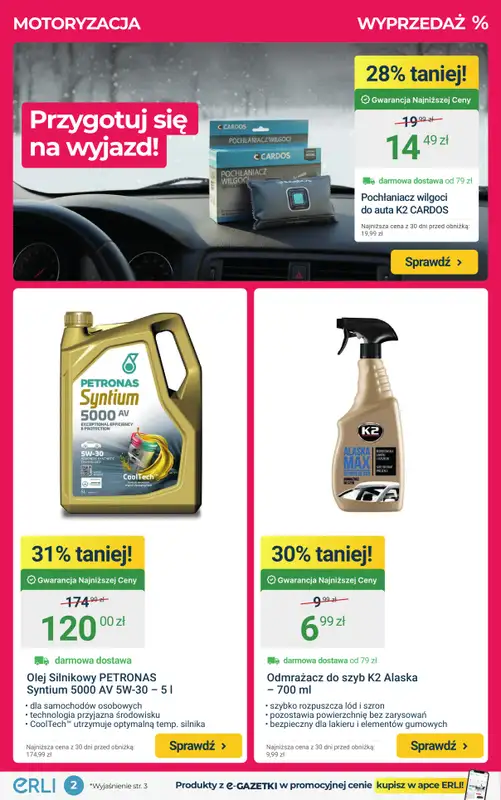 ERLI - gazetka promocyjna TOP OKAZJE w Strefie Majsterkowicza! od piątku 16.01 do niedzieli 18.01 - strona 2