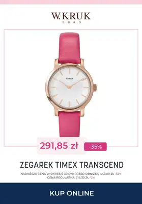 Dzień Babci i Dziadka - gazetka promocyjna W.Kruk | Wyprzedaż - zegarki od czwartku 15.01 do czwartku 22.01 - strona 4