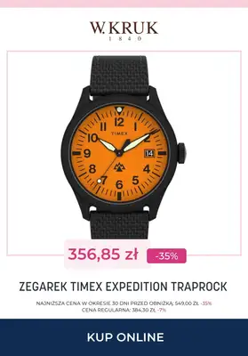 Dzień Babci i Dziadka - gazetka promocyjna W.Kruk | Wyprzedaż - zegarki od czwartku 15.01 do czwartku 22.01 - strona 6