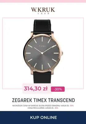 Dzień Babci i Dziadka - gazetka promocyjna W.Kruk | Wyprzedaż - zegarki od czwartku 15.01 do czwartku 22.01 - strona 5