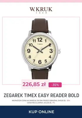 Dzień Babci i Dziadka - gazetka promocyjna W.Kruk | Wyprzedaż - zegarki od czwartku 15.01 do czwartku 22.01 - strona 2