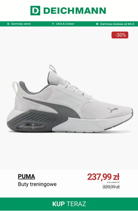 Deichmann - gazetka promocyjna Buty sportowe męskie od czwartku 15.01  - strona 7