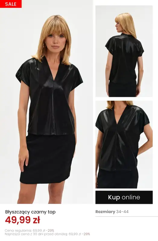 Top Secret - gazetka promocyjna Extra -20% na SALE przy zakupie min. 2 sztuk od czwartku 15.01 do środy 21.01 - strona 13