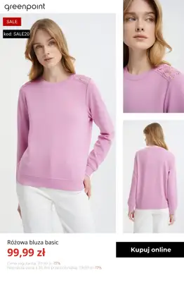 Greenpoint - gazetka promocyjna Dodatkowe -20% na SALE przy zakupie min. 2 sztuk od czwartku 15.01  - strona 5
