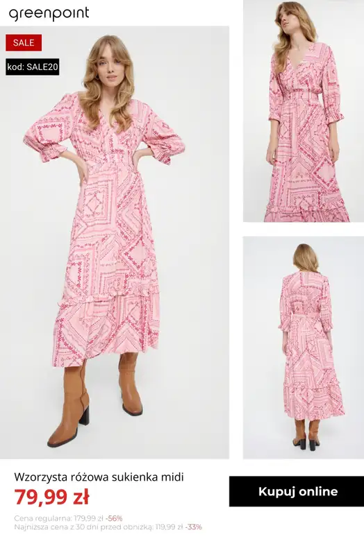 Greenpoint - gazetka promocyjna Dodatkowe -20% na SALE przy zakupie min. 2 sztuk od czwartku 15.01  - strona 7