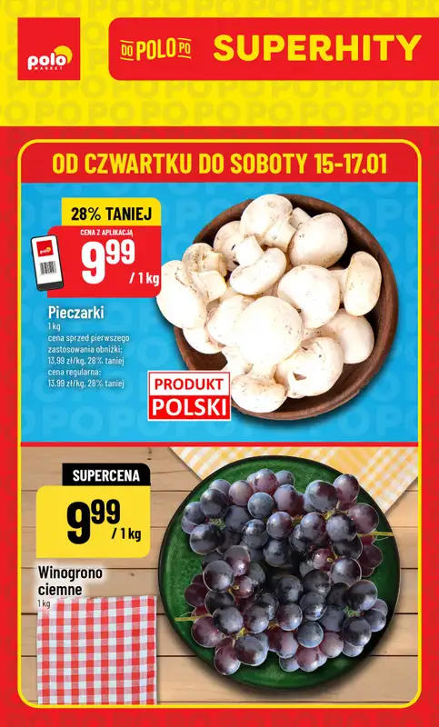 POLOmarket - gazetka promocyjna Super hity na weekend  