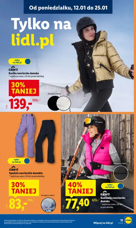 Lidl - gazetka promocyjna Katalog od poniedziałku 12.01 do soboty 17.01 - strona 17