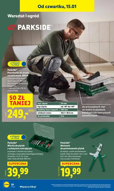 Lidl - gazetka promocyjna Katalog od poniedziałku 12.01 do soboty 17.01 - strona 32