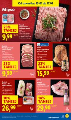 Lidl - gazetka promocyjna Oferta od czwartku od czwartku 15.01 do soboty 17.01 - strona 31