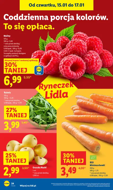 Lidl - gazetka promocyjna Oferta od czwartku od czwartku 15.01 do soboty 17.01 - strona 26