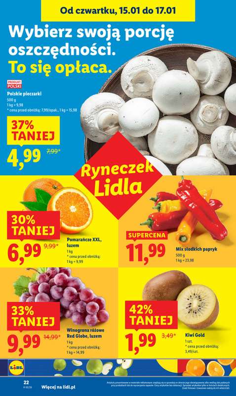 Lidl - gazetka promocyjna Oferta od czwartku od czwartku 15.01 do soboty 17.01 - strona 24