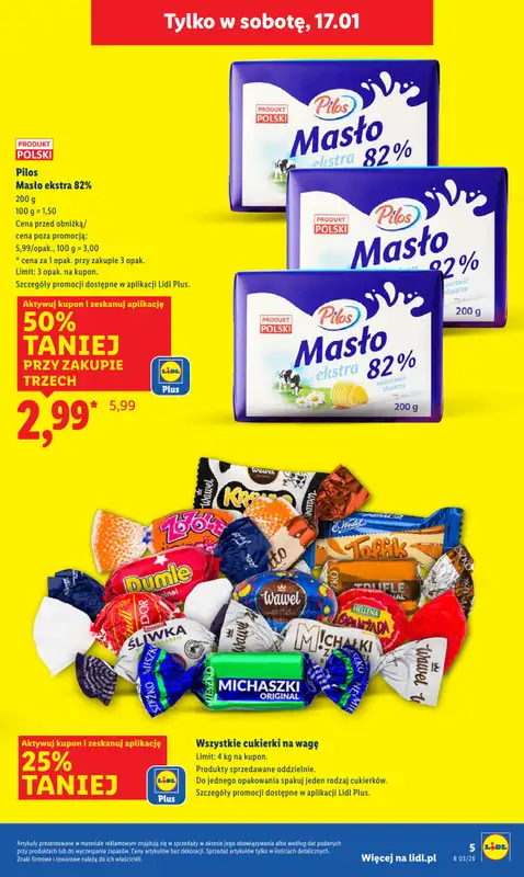 Lidl - gazetka promocyjna Oferta od czwartku od czwartku 15.01 do soboty 17.01 - strona 5