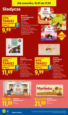 Lidl - gazetka promocyjna Oferta od czwartku od czwartku 15.01 do soboty 17.01 - strona 42