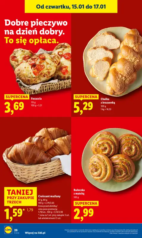 Lidl - gazetka promocyjna Oferta od czwartku od czwartku 15.01 do soboty 17.01 - strona 28