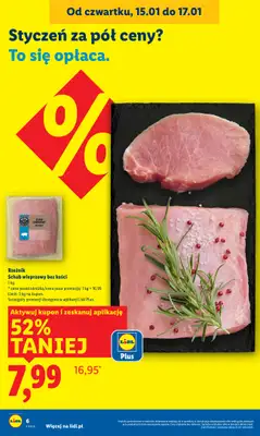 Lidl - gazetka promocyjna Oferta od czwartku od czwartku 15.01 do soboty 17.01 - strona 6