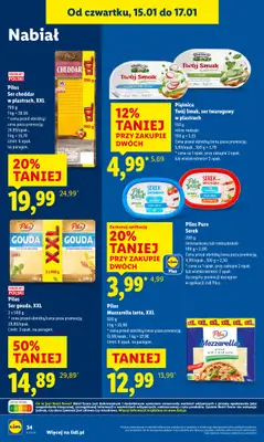 Lidl - gazetka promocyjna Oferta od czwartku od czwartku 15.01 do soboty 17.01 - strona 36