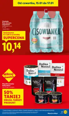 Lidl - gazetka promocyjna Oferta od czwartku od czwartku 15.01 do soboty 17.01 - strona 17