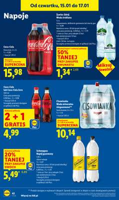 Lidl - gazetka promocyjna Oferta od czwartku od czwartku 15.01 do soboty 17.01 - strona 44