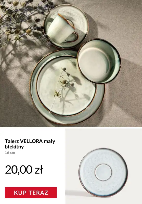 Homla - gazetka promocyjna Stylowa porcelana od czwartku 15.01  - strona 7