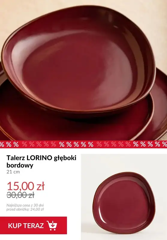 Homla - gazetka promocyjna Stylowa porcelana od czwartku 15.01  - strona 11