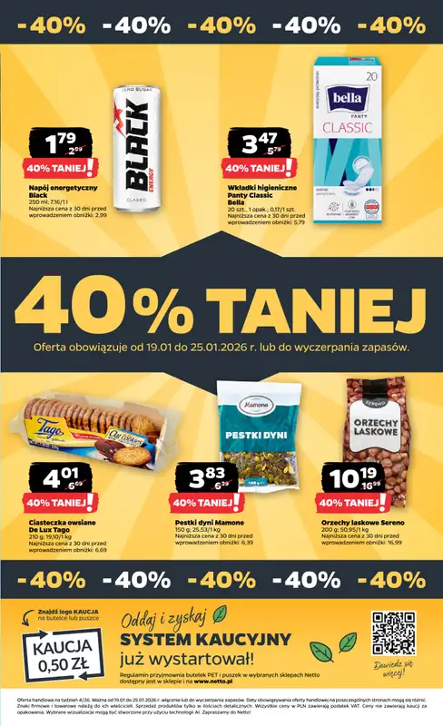 Netto - gazetka promocyjna Gazetka Spożywcza od poniedziałku 19.01 do niedzieli 25.01 - strona 31