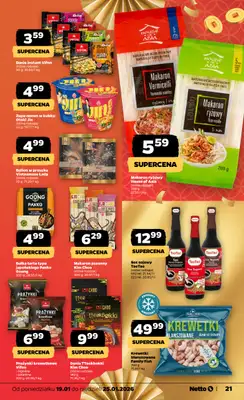 Netto - gazetka promocyjna Gazetka Spożywcza od poniedziałku 19.01 do niedzieli 25.01 - strona 21