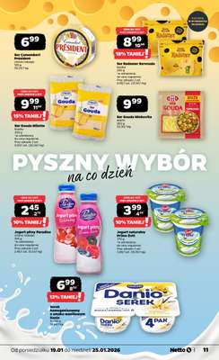 Netto - gazetka promocyjna Gazetka Spożywcza od poniedziałku 19.01 do niedzieli 25.01 - strona 11