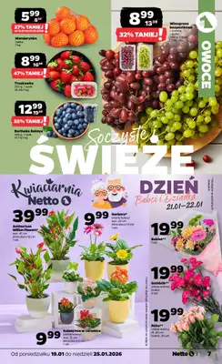Netto - gazetka promocyjna Gazetka Spożywcza od poniedziałku 19.01 do niedzieli 25.01 - strona 7