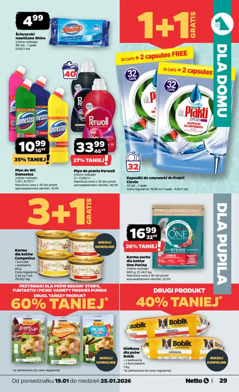 Netto - gazetka promocyjna Gazetka Spożywcza od poniedziałku 19.01 do niedzieli 25.01 - strona 29