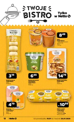 Netto - gazetka promocyjna Gazetka Spożywcza od poniedziałku 19.01 do niedzieli 25.01 - strona 12