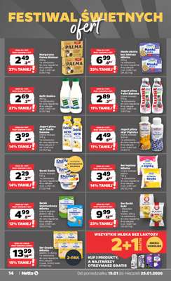 Netto - gazetka promocyjna Gazetka Spożywcza od poniedziałku 19.01 do niedzieli 25.01 - strona 14