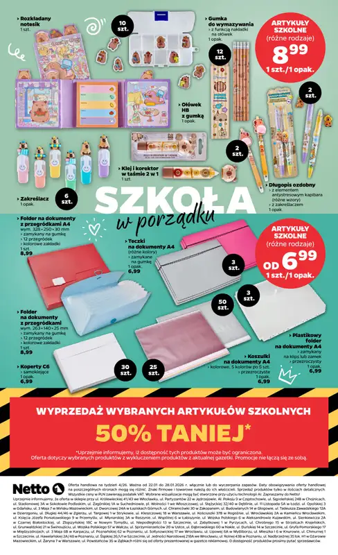 Netto - gazetka promocyjna Gazetka Spożywcza od czwartku 22.01 do niedzieli 25.01 - strona 26