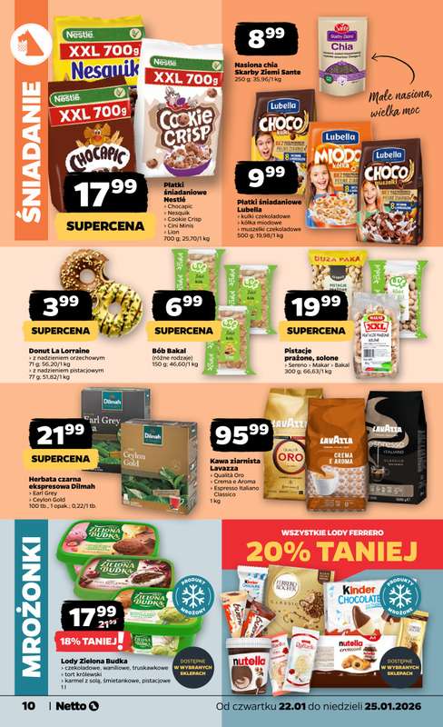 Netto - gazetka promocyjna Gazetka Spożywcza od czwartku 22.01 do niedzieli 25.01 - strona 10