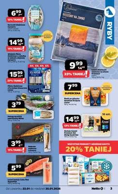 Netto - gazetka promocyjna Gazetka Spożywcza od czwartku 22.01 do niedzieli 25.01 - strona 3