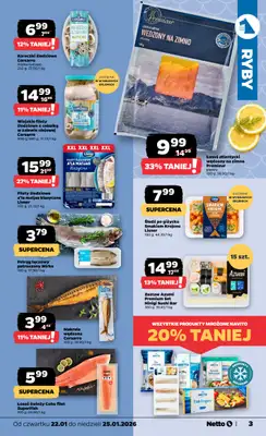 Netto - gazetka promocyjna Gazetka Spożywcza od czwartku 22.01 do niedzieli 25.01 - strona 3