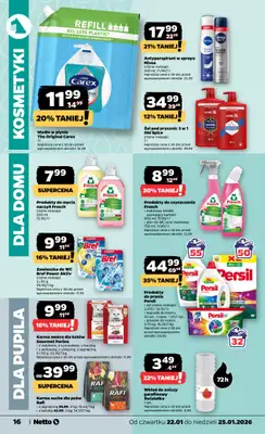 Netto - gazetka promocyjna Gazetka Spożywcza od czwartku 22.01 do niedzieli 25.01 - strona 16