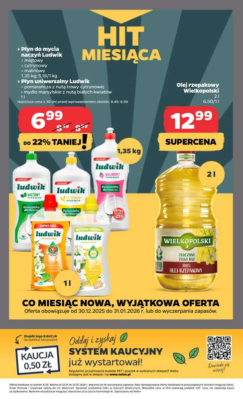 Netto - gazetka promocyjna Gazetka Spożywcza od czwartku 22.01 do niedzieli 25.01 - strona 17