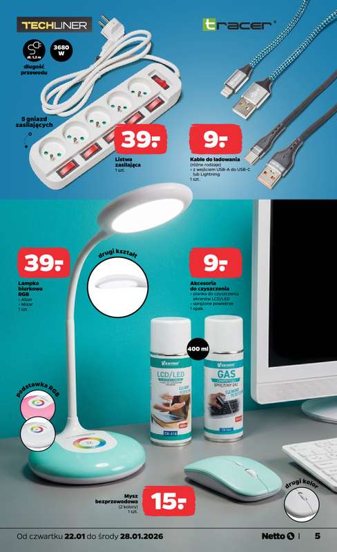 Netto - gazetka promocyjna Gazetka Spożywcza od czwartku 22.01 do niedzieli 25.01 - strona 23